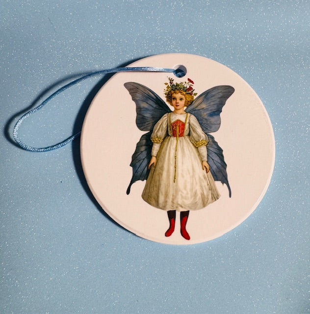 Blue Garden Fairy Lamp Charm