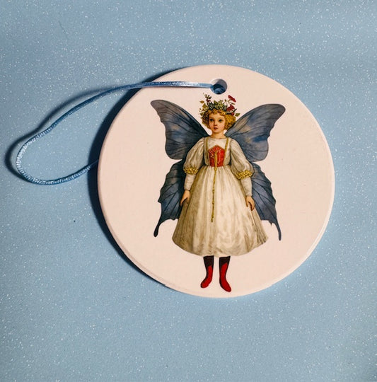 Blue Garden Fairy Lamp Charm