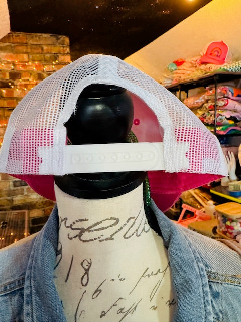 Human Rainbow Trucker Hat