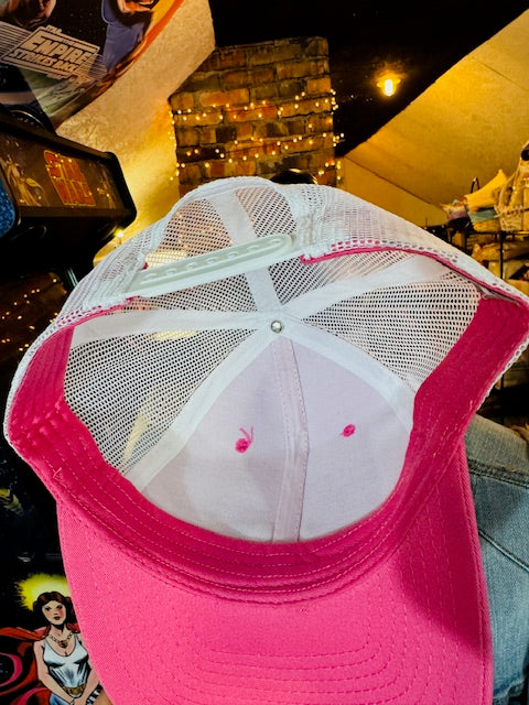 Human Rainbow Trucker Hat