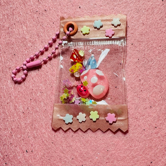 Mushroom Heaven Charm Bag