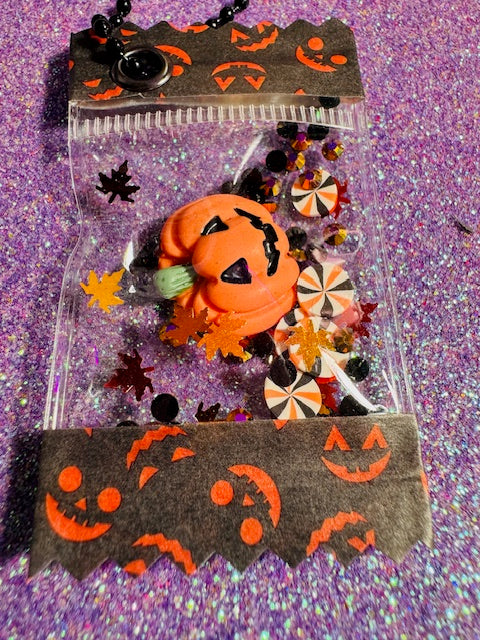 Jack O' Lantern Charm Bag