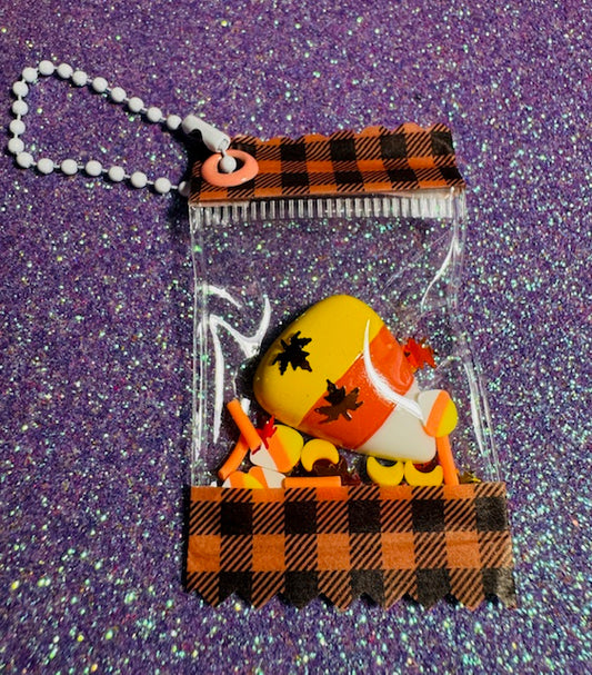 Candy Corn Charm Bag