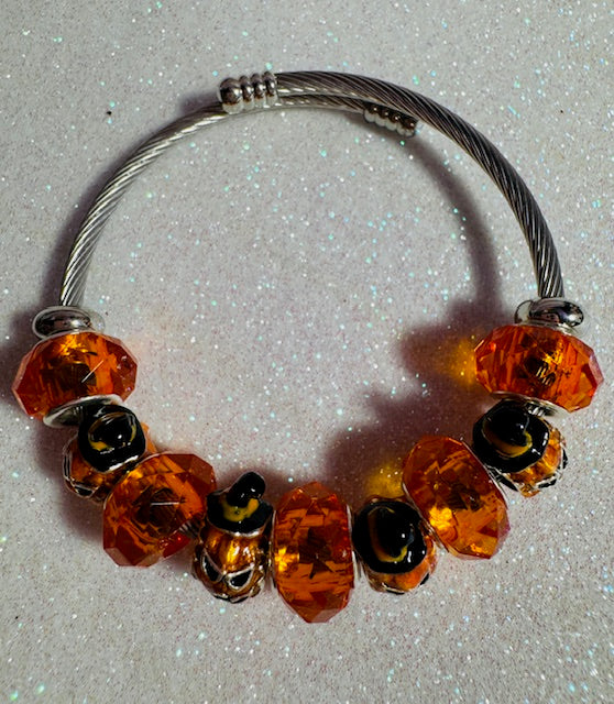 Jack O' Lantern Bracelet
