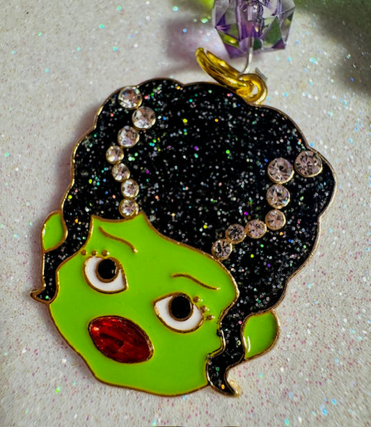 Bride of Frankenstein Bag Charm