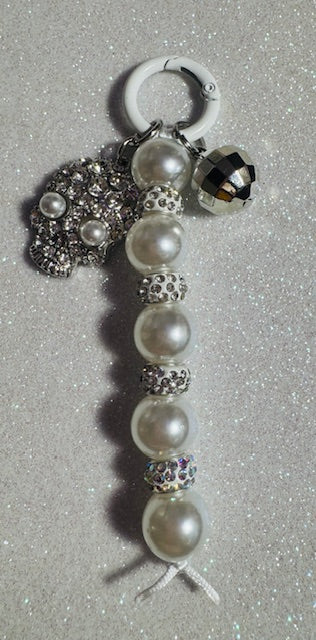 Blingy Skull Bag Charm