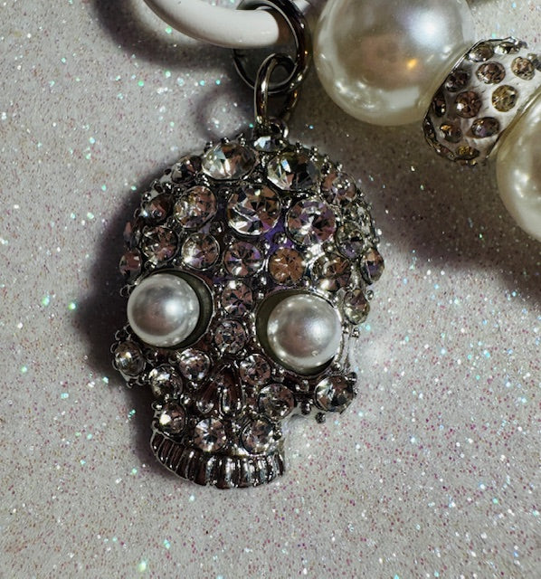 Blingy Skull Bag Charm