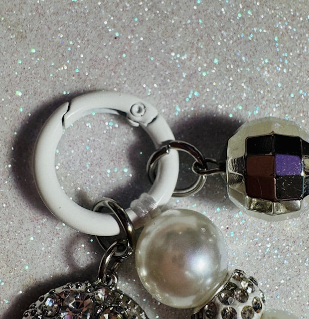 Blingy Skull Bag Charm