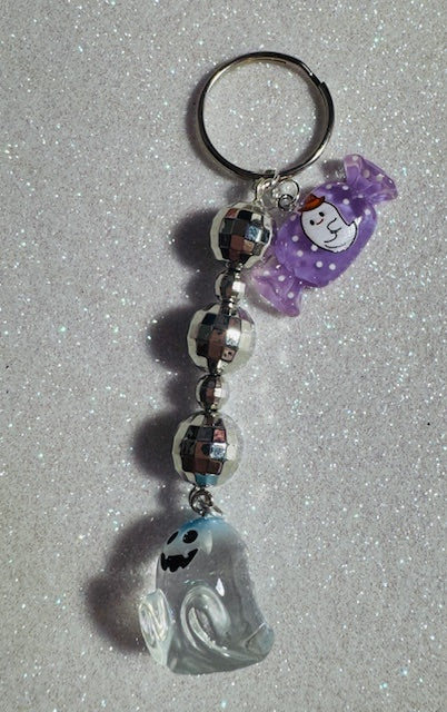 Ghostly Disco Bag Charm