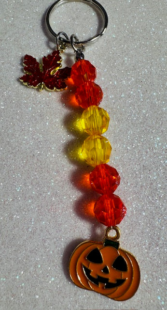 Pumpkin Keychain