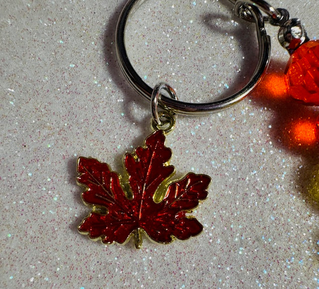 Pumpkin Keychain