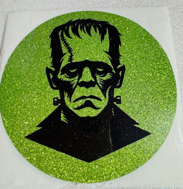 Mr and Mrs Frankenstein Thermal Stickers