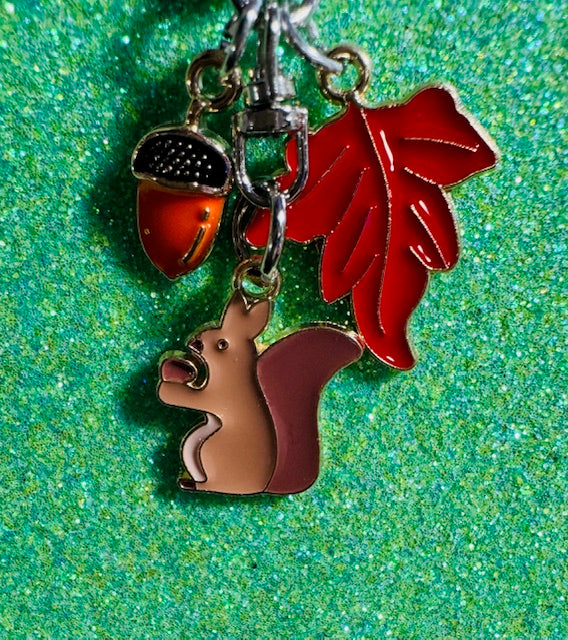 Squirrel Zipper Pull