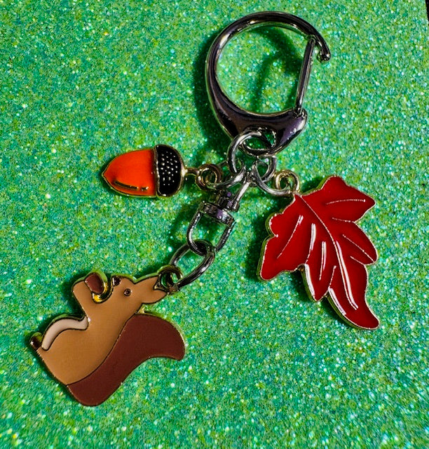 Squirrel Zipper Pull