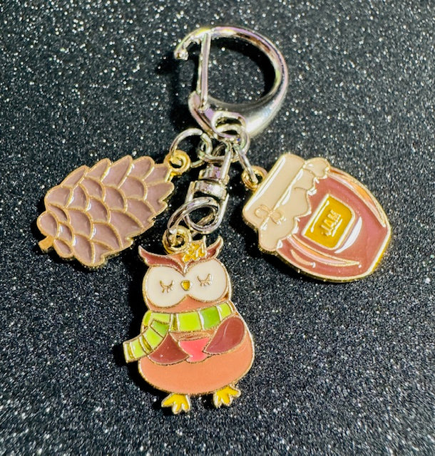 Owl Zipper Pull