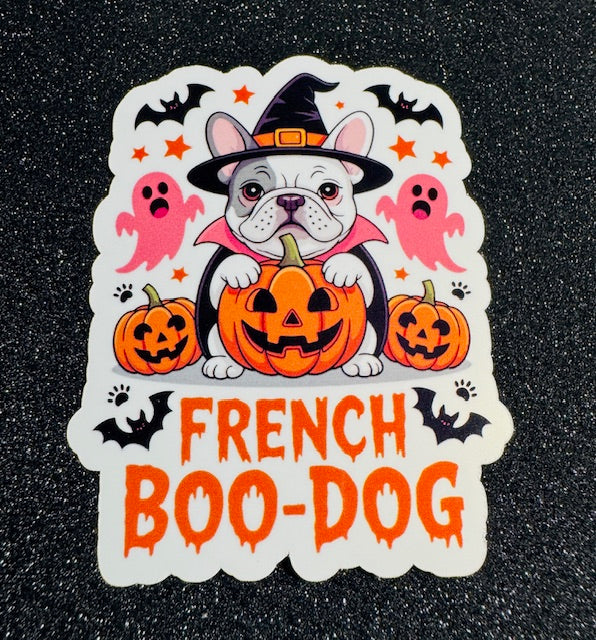 Frenchie Halloween Stickers
