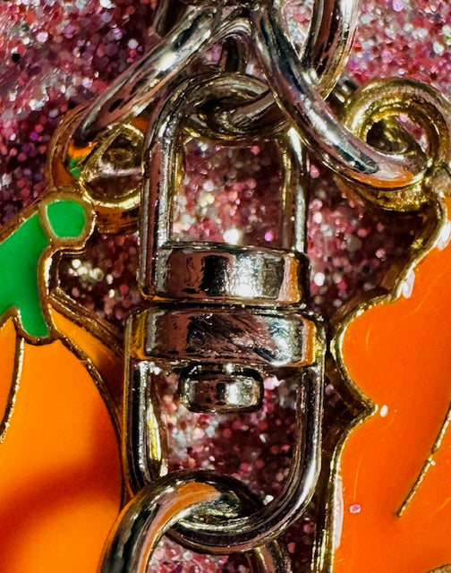 Pumpkin Kitty Zipper Pull