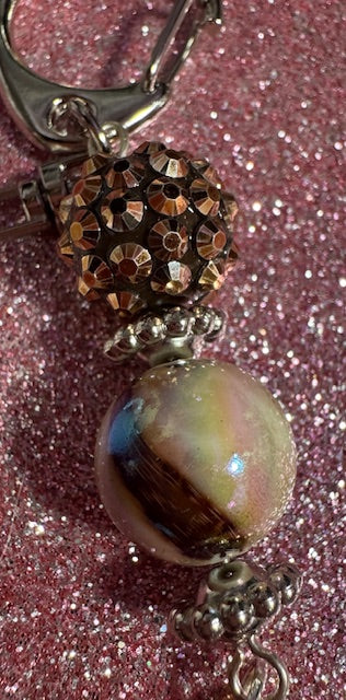 Coffee Time Purse Charm