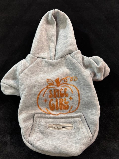 Fall Dog Hoodies Small