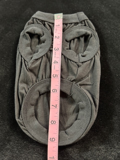 Black and Gold Dog Shirt Small