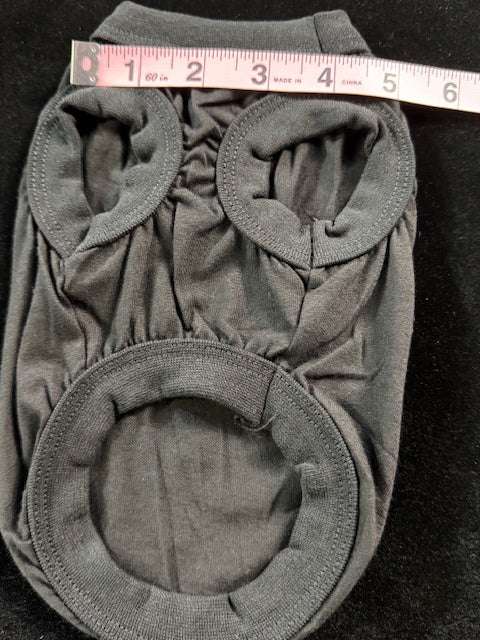 Black and Gold Dog Shirt Small