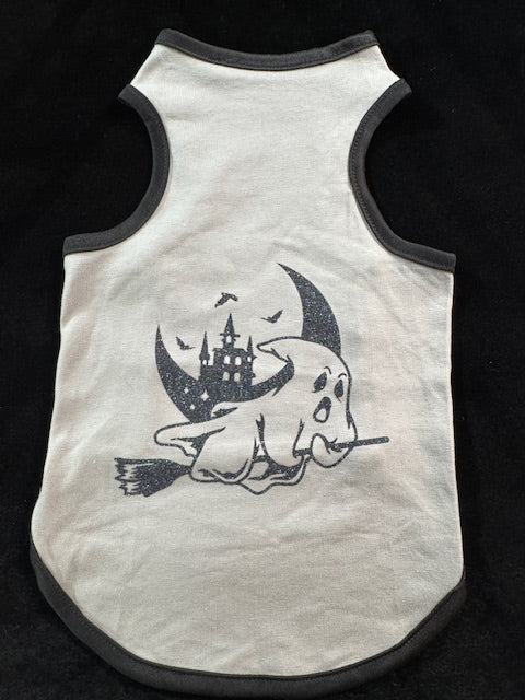 Graveyard Halloween Dog Shirts Large