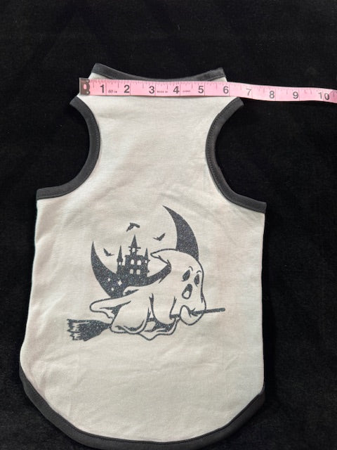 Graveyard Halloween Dog Shirts Large