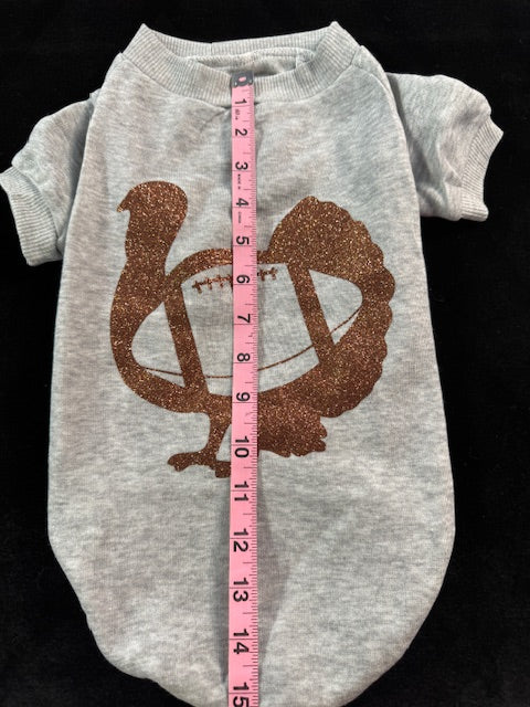 Thanksgiving Dog Shirts X Large