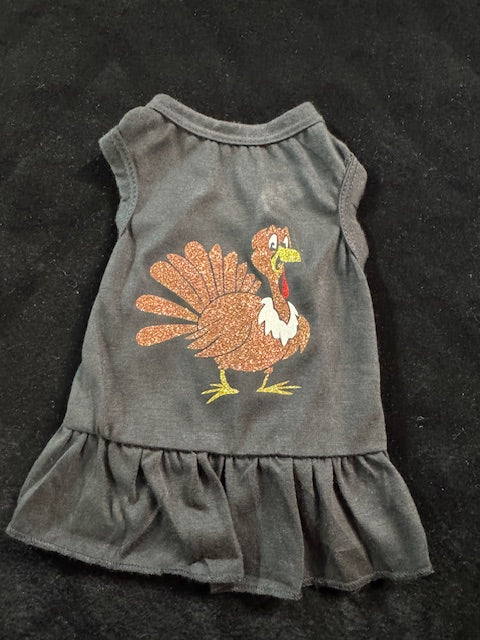 Turkey Day Dog Shirt Small