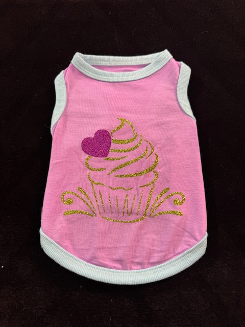 Little Girlie Dog  Shirts Small