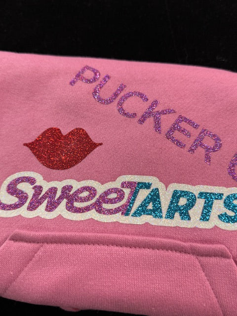 Pink Sweety Dog Hoodie Medium