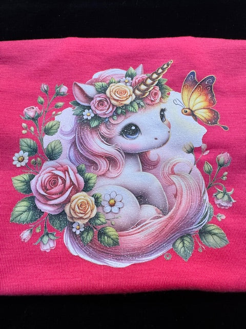 Unicorn Dog Shirt Large