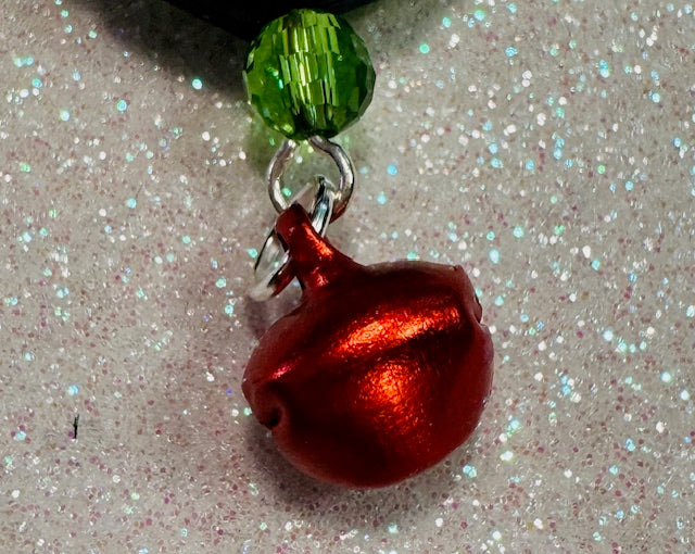 Green Bells Purse Charm