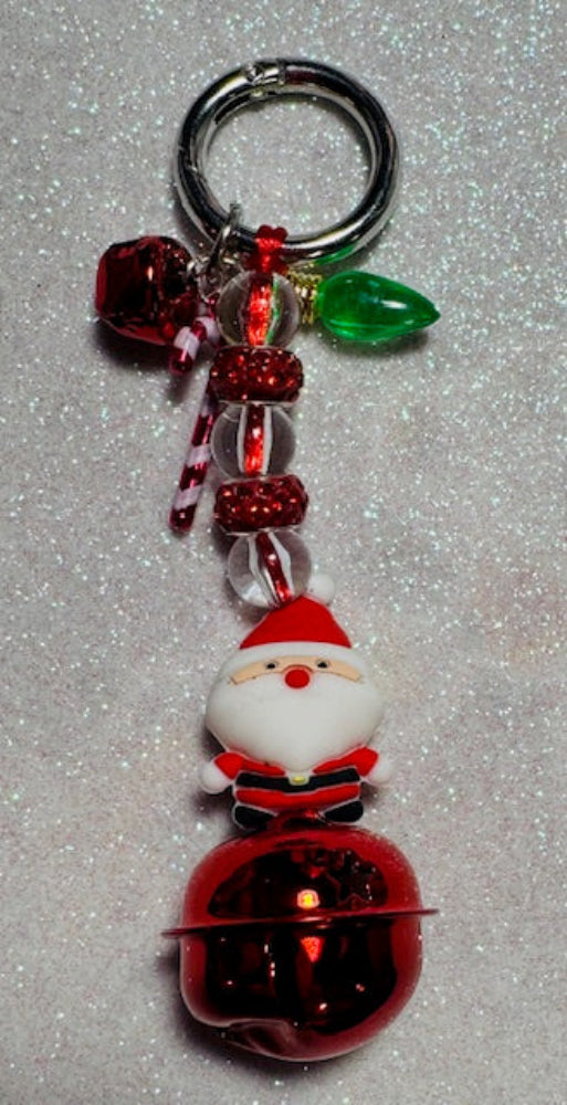 Santa Keychain