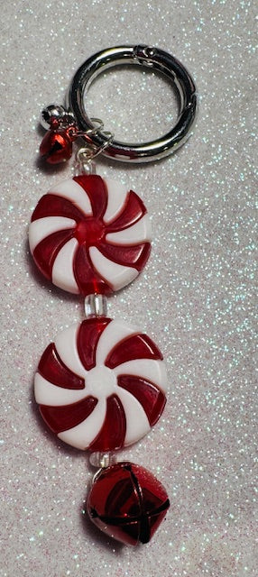 Double Peppermint Keychain