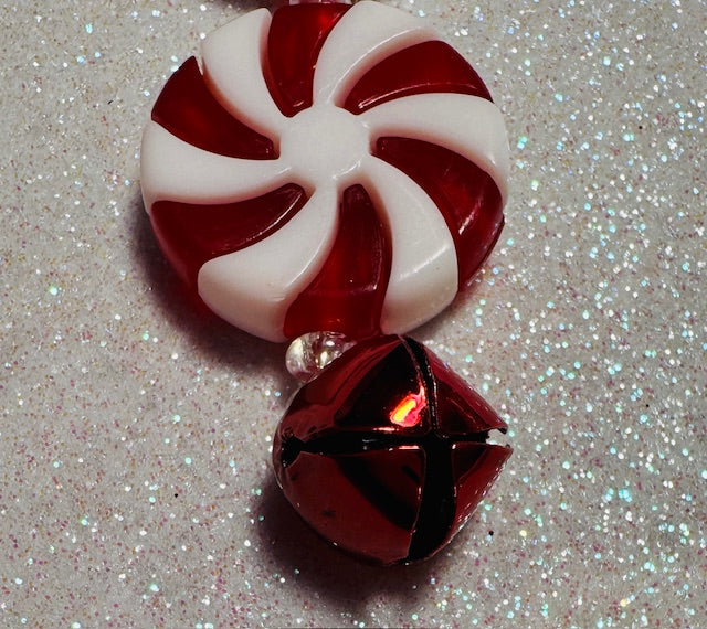 Double Peppermint Keychain