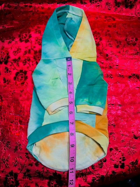 Peace and Love Santa Dog Shirt Large