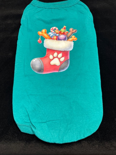 Stocking Dog Shirt XLarge