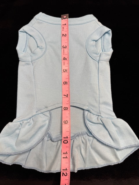 Pink Gnome Christmas Dog Dress Medium