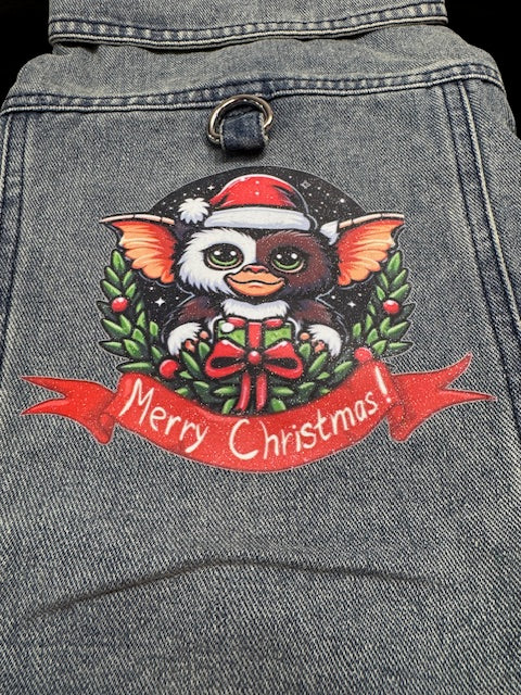 Gremlin Denim Dog Vest XL