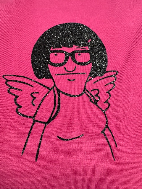 Tina Angel Dog T-shirt Medium