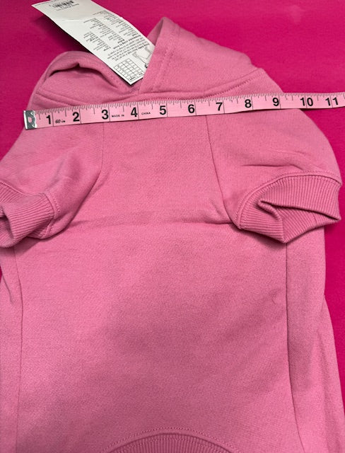 Angel Tina Dog Hoodie Pink Medium