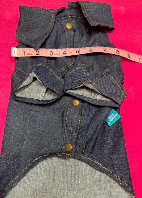 Denim Dog Shirt XL