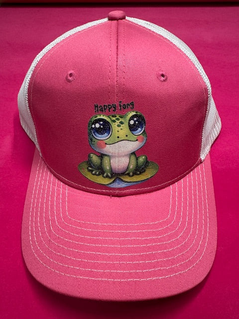 Pink Forg Trucker Hat