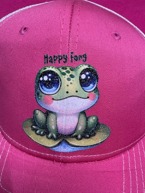 Pink Forg Trucker Hat