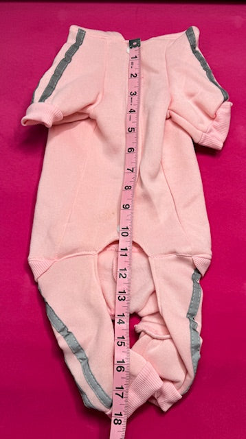 Pink Dog Jogging Suit Large