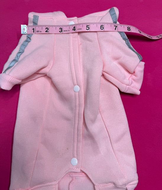 Pink Dog Jogging Suit Large