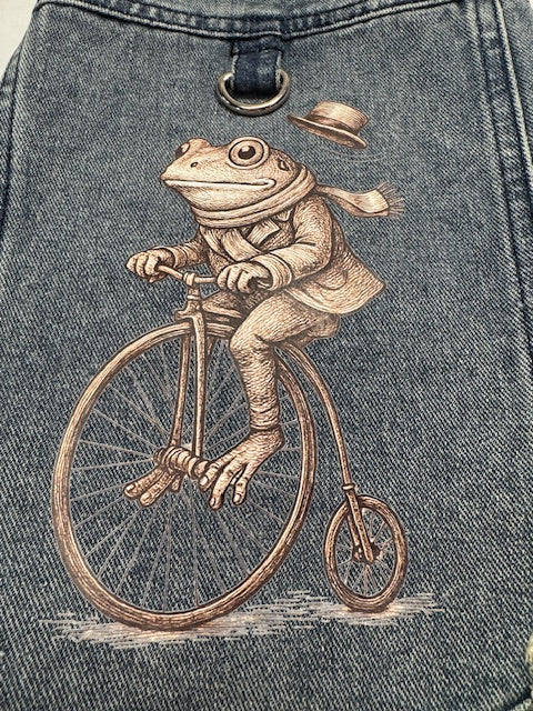 Mr. Toad Denim Dog Vest XL