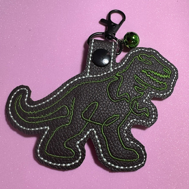 T Rex Purse Charm/Key Chain