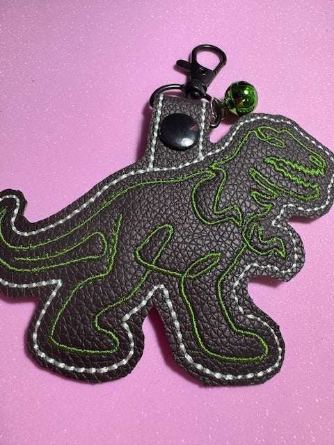 T Rex Purse Charm/Key Chain